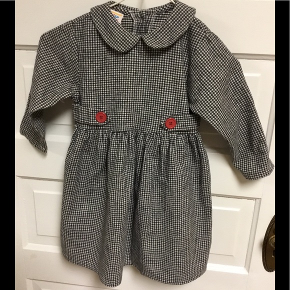 sweet potatoes Other - Little Girls Sweet Potatoes Flannel Dress Size 4
